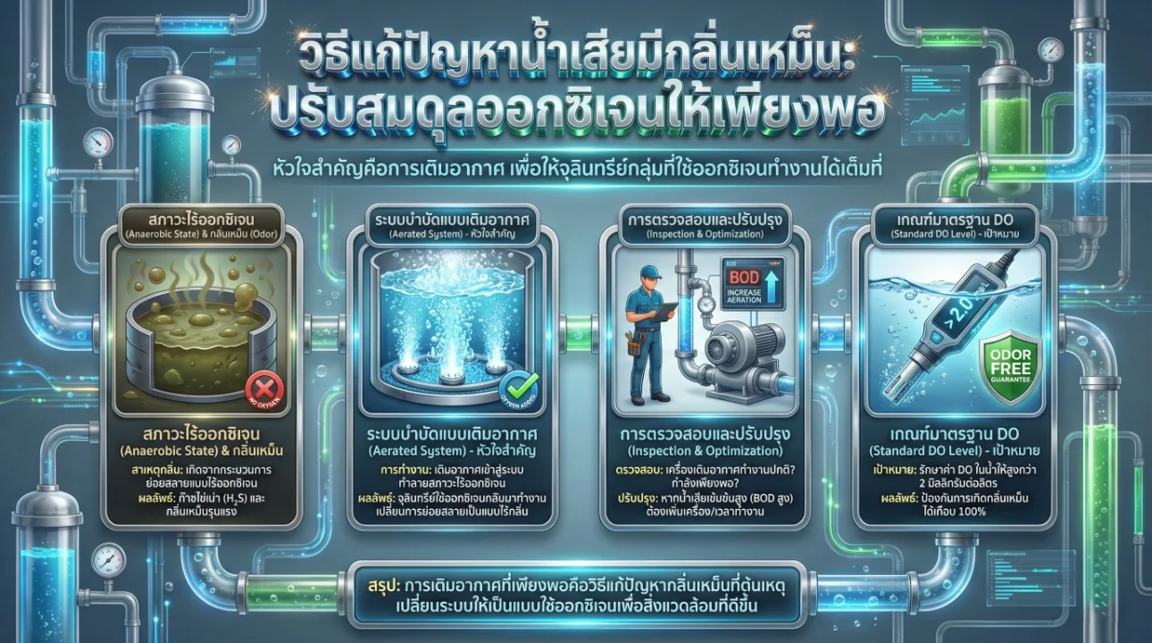 ระบบบำบัดน้ำเสียแบบเติมอากาศ