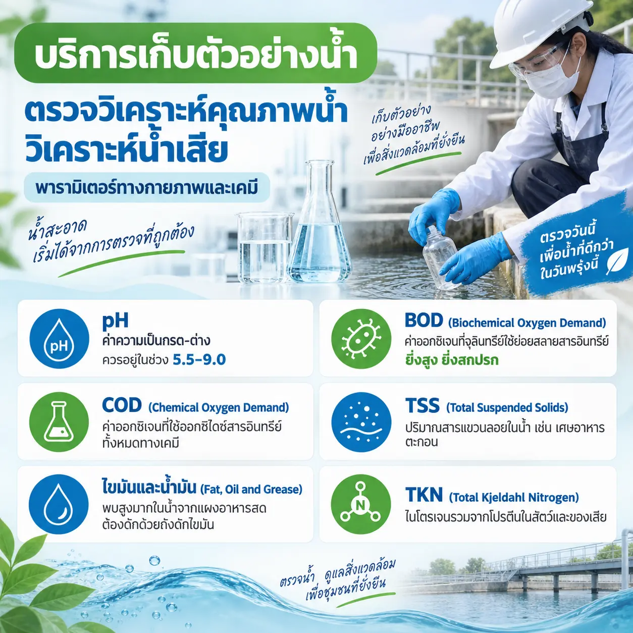 น้ำเสียตลาดสด